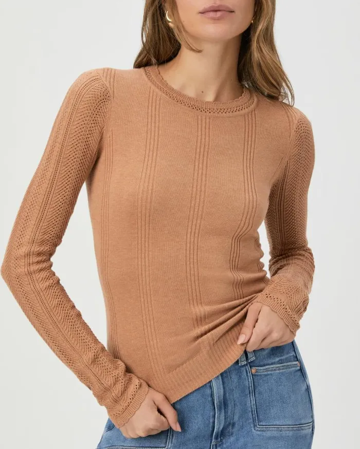 PAIGE Tops and Blouses Women Claire Top 8211 Macchiato