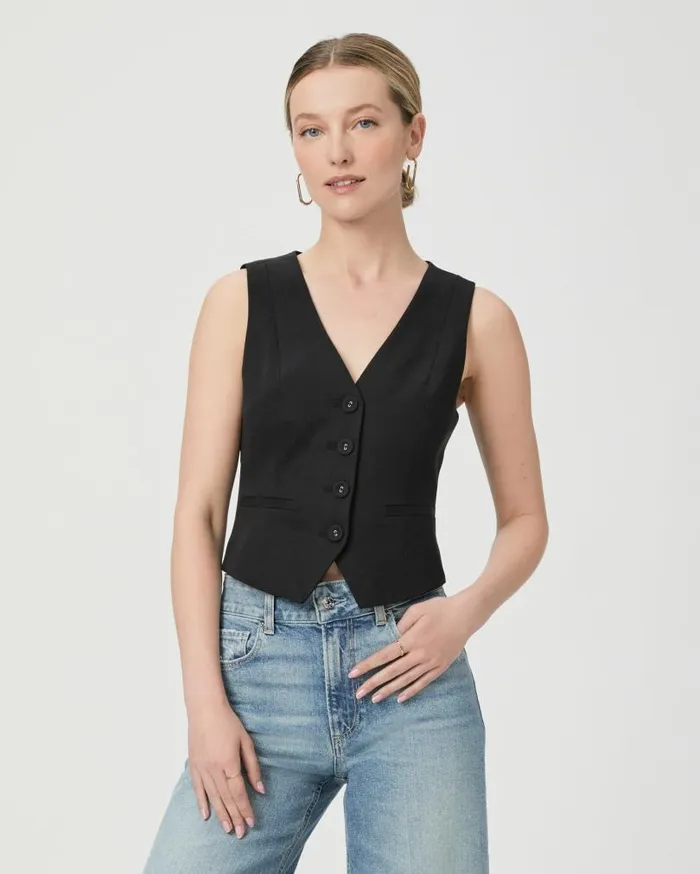 PAIGE Tops and Blouses Women Iris Vest 8211 Black
