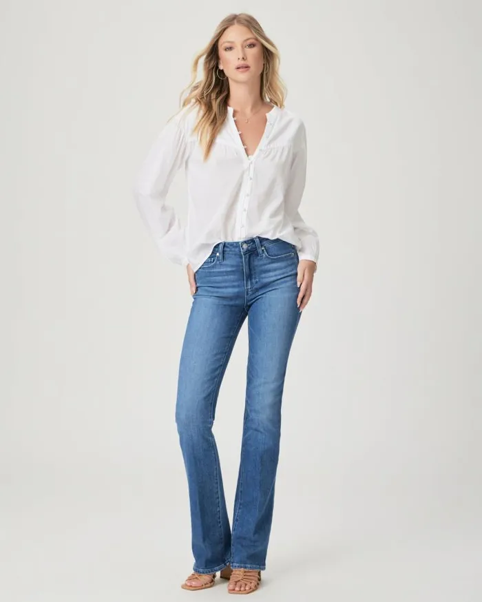 PAIGE Tops and Blouses Women Marline Shirt 8211 White PAIGE Tops and Blouses Women Marline Shirt 8211 White