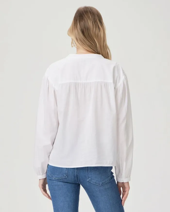 PAIGE Tops and Blouses Women Marline Shirt 8211 White PAIGE Tops and Blouses Women Marline Shirt 8211 White