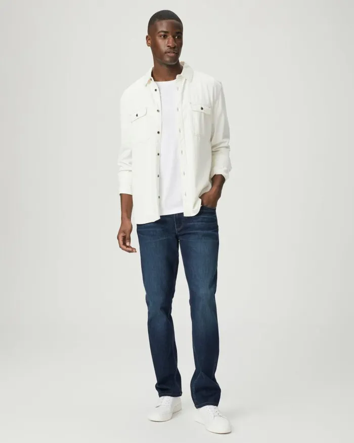 PAIGE Vintage Denim Men Transcend Vintage Federal Slim Straight Jean 8211 Jarrell PAIGE Vintage Denim Men Transcend Vintage Federal Slim Straight Jean 8211 Jarrell