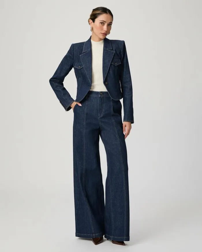 PAIGE Wide Leg Women Aurora 32 Inch Wide Leg Jean 8211 Magdalena