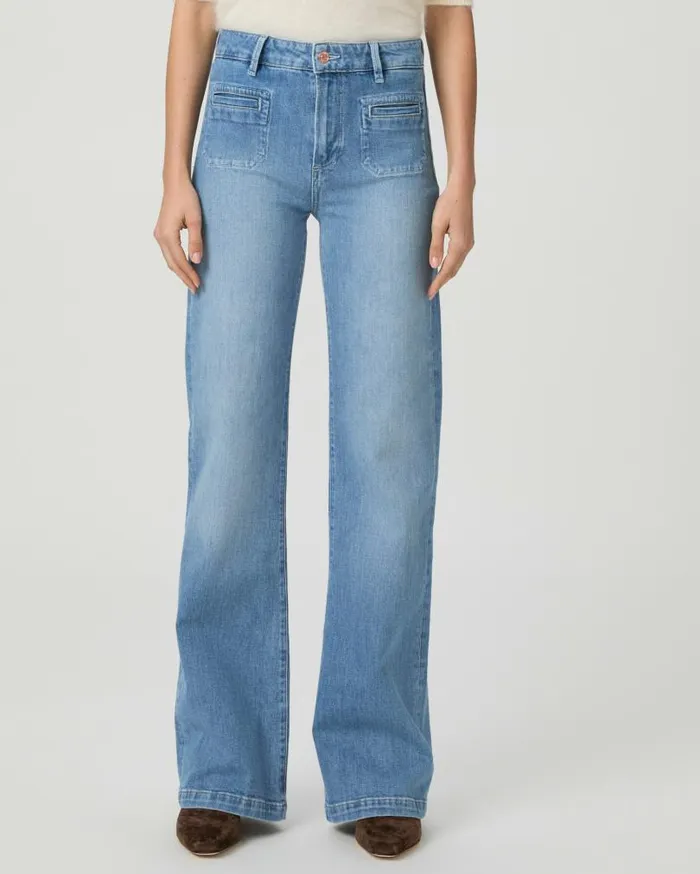 PAIGE Wide Leg Women Leenah Wide Leg Jean 8211 Adley PAIGE Wide Leg Women Leenah Wide Leg Jean 8211 Adley
