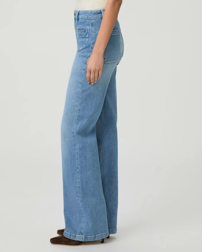 PAIGE Wide Leg Women Leenah Wide Leg Jean 8211 Adley PAIGE Wide Leg Women Leenah Wide Leg Jean 8211 Adley