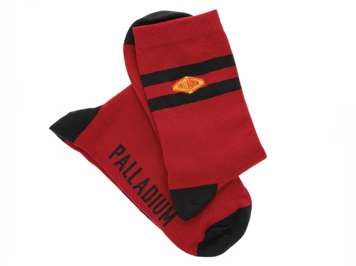 PALLADIUM CNY HI SOCKS Salsa WomenMen Socks