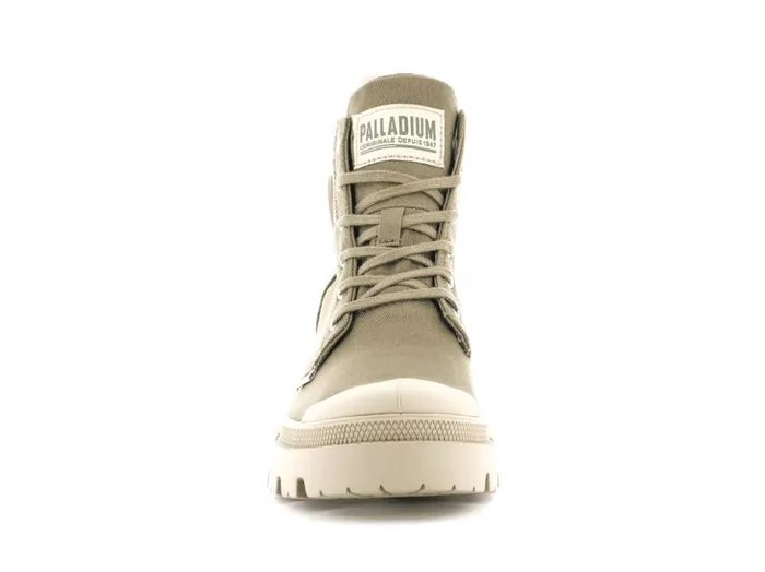 PALLADIUM PALLABASE TWILL Butternut Women Boots PALLADIUM PALLABASE TWILL Butternut Women Boots