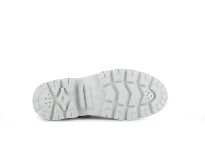 PALLADIUM PALLABASE TWILL Star White Women Boots PALLADIUM PALLABASE TWILL Star White Women Boots