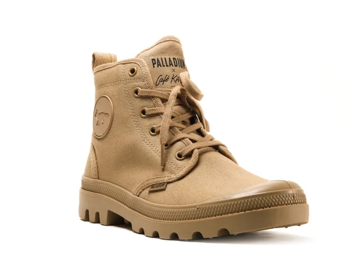 PALLADIUM PALLABROUSSE X KITSUNE Woodlin Kids Boots PALLADIUM PALLABROUSSE X KITSUNE Woodlin Kids Boots