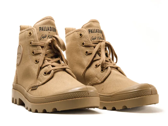 PALLADIUM PALLABROUSSE X KITSUNE Woodlin Kids Boots PALLADIUM PALLABROUSSE X KITSUNE Woodlin Kids Boots