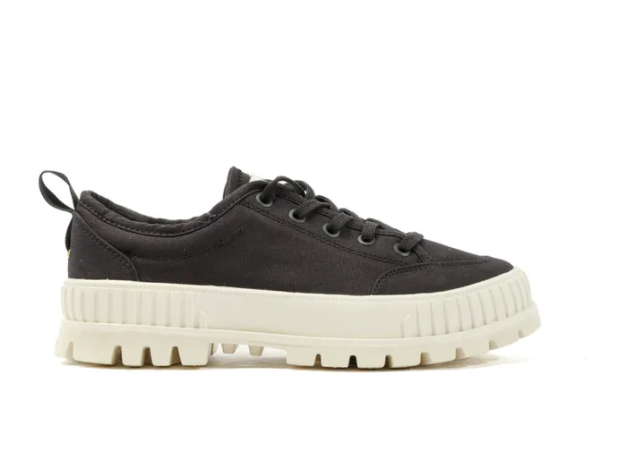 PALLADIUM PALLASHOCK LO ORGANIC 2 Black Women Sneakers