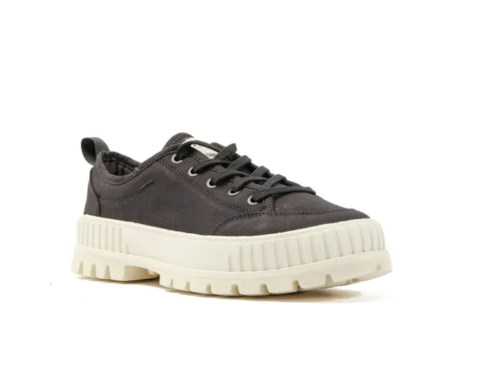 PALLADIUM PALLASHOCK LO ORGANIC 2 Black Women Sneakers PALLADIUM PALLASHOCK LO ORGANIC 2 Black Women Sneakers