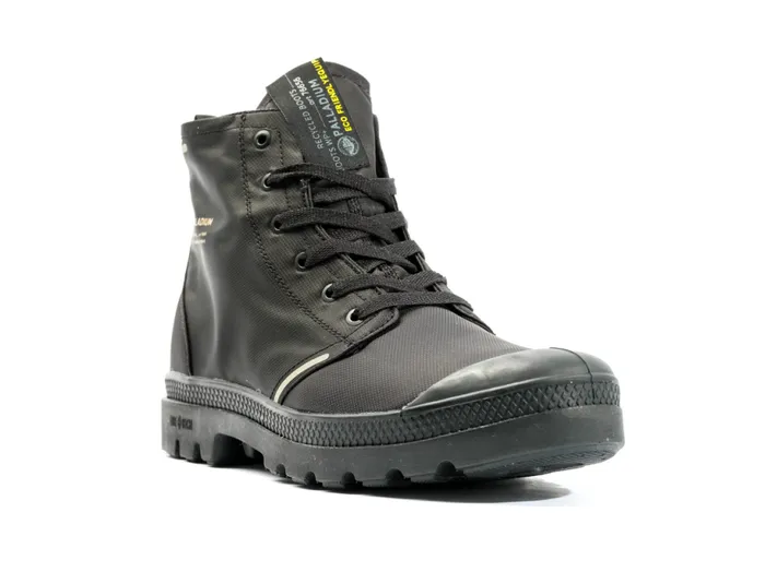 PALLADIUM PAMPA LITE RECYCLE WP Blackblack Men Boots PALLADIUM PAMPA LITE RECYCLE WP Blackblack Men Boots