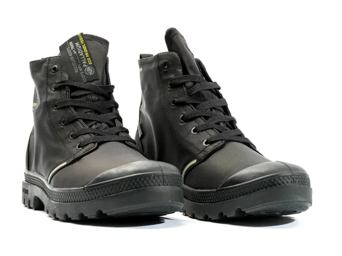 PALLADIUM PAMPA LITE RECYCLE WP Blackblack Men Boots PALLADIUM PAMPA LITE RECYCLE WP Blackblack Men Boots
