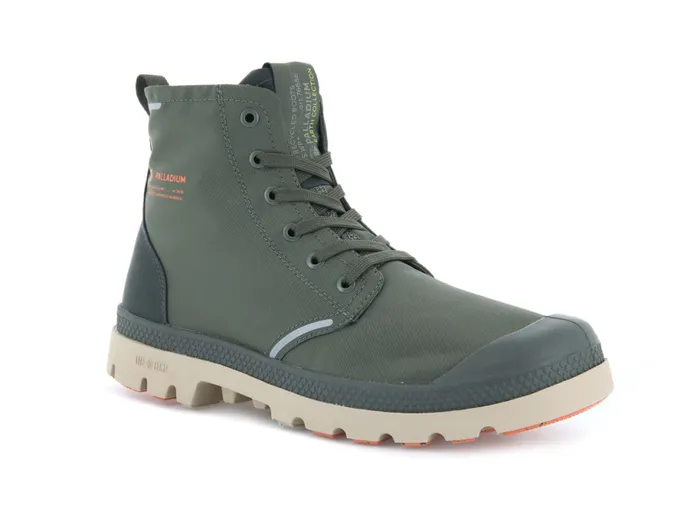 PALLADIUM PAMPA LITE RECYCLE WP Olive Nightbeluga Men Boots PALLADIUM PAMPA LITE RECYCLE WP Olive Nightbeluga Men Boots