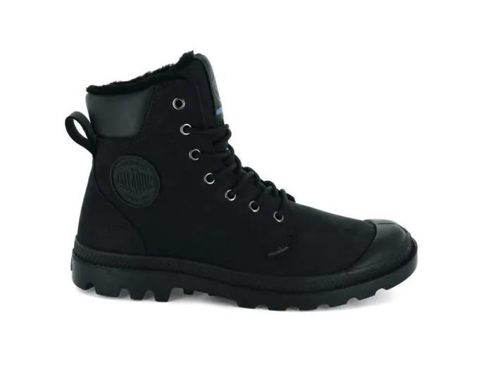 PALLADIUM PAMPA SPORT CUFF WPS Blackblack Kids Boots