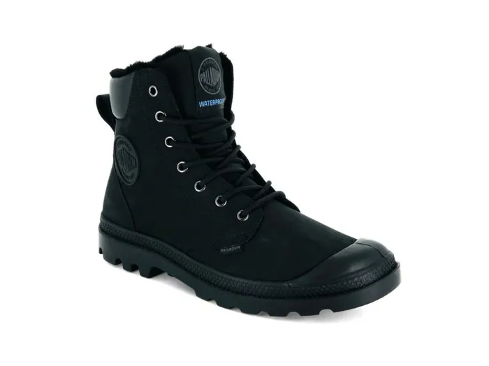 PALLADIUM PAMPA SPORT CUFF WPS Blackblack Kids Boots PALLADIUM PAMPA SPORT CUFF WPS Blackblack Kids Boots