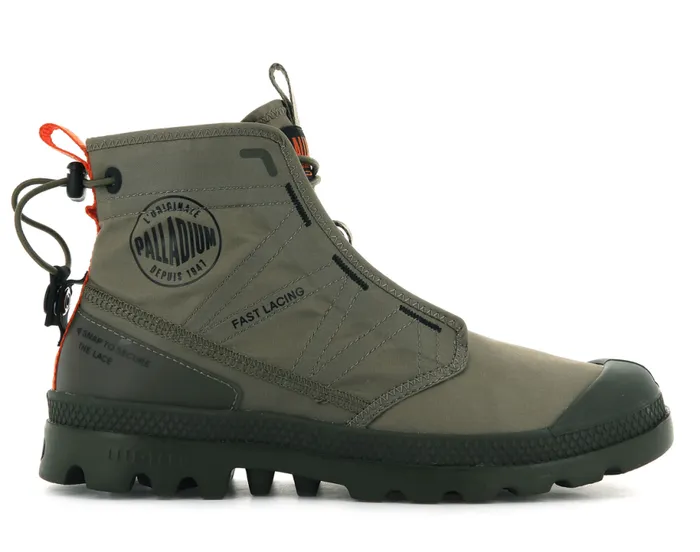 PALLADIUM PAMPA TRAVEL LITE Dusky Green Women Boots