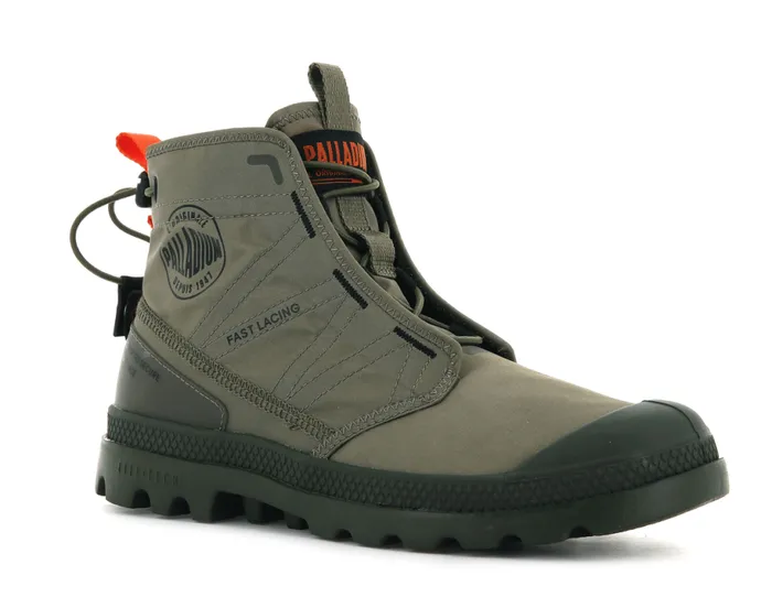 PALLADIUM PAMPA TRAVEL LITE Dusky Green Women Boots PALLADIUM PAMPA TRAVEL LITE Dusky Green Women Boots