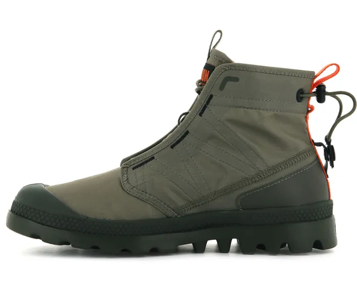 PALLADIUM PAMPA TRAVEL LITE Dusky Green Women Boots PALLADIUM PAMPA TRAVEL LITE Dusky Green Women Boots