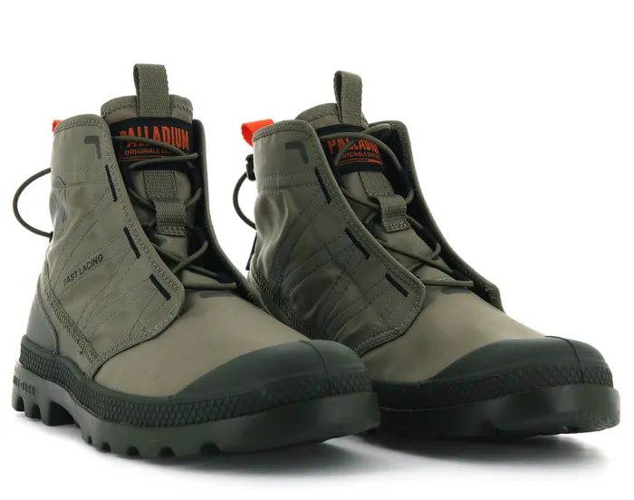 PALLADIUM PAMPA TRAVEL LITE Dusky Green Women Boots PALLADIUM PAMPA TRAVEL LITE Dusky Green Women Boots