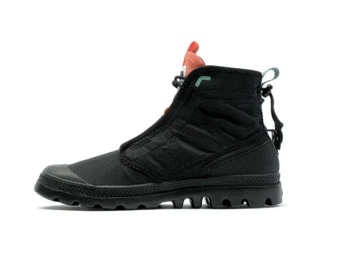 PALLADIUM PAMPA TRAVEL LITE RS Black Kids Boots PALLADIUM PAMPA TRAVEL LITE RS Black Kids Boots