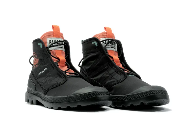 PALLADIUM PAMPA TRAVEL LITE RS Black Kids Boots PALLADIUM PAMPA TRAVEL LITE RS Black Kids Boots