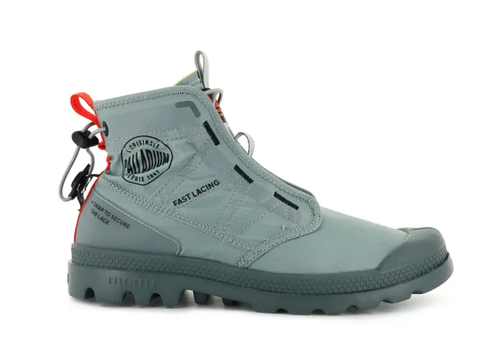 PALLADIUM PAMPA TRAVEL LITE Slate Gray Men Boots