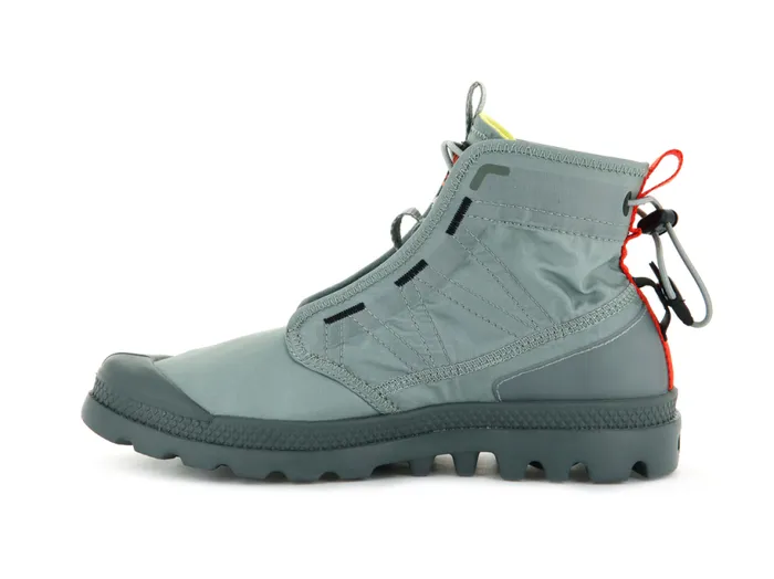 PALLADIUM PAMPA TRAVEL LITE Slate Gray Men Boots PALLADIUM PAMPA TRAVEL LITE Slate Gray Men Boots