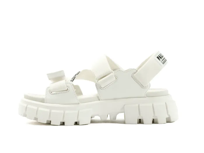 PALLADIUM REVOLT SANDAL MONO Star White Women Sandals PALLADIUM REVOLT SANDAL MONO Star White Women Sandals
