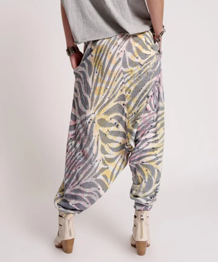 PALM ISLAND DRIFTER HAREM PANTS Women One Teaspoon Bottoms PALM ISLAND DRIFTER HAREM PANTS Women One Teaspoon Bottoms
