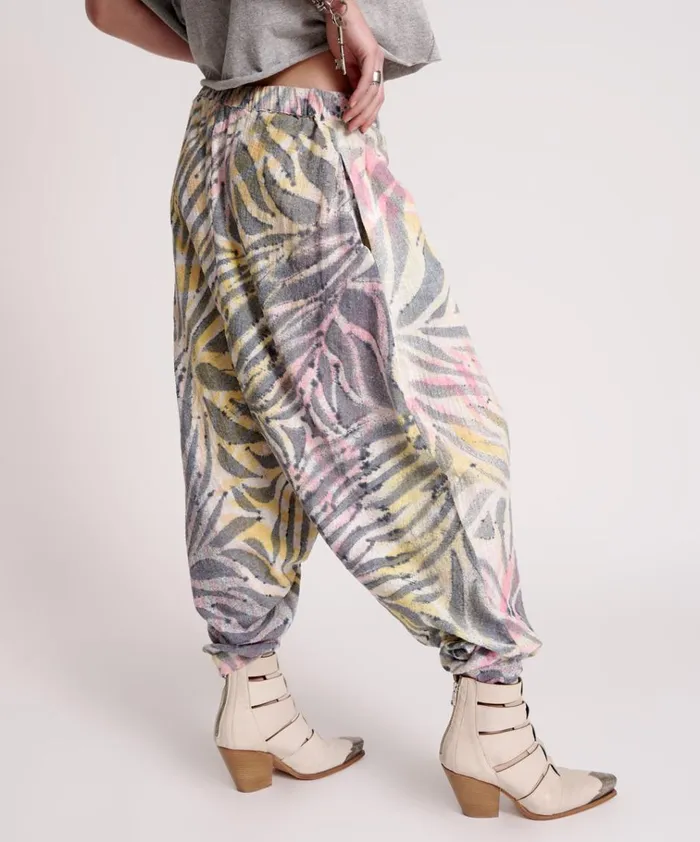 PALM ISLAND DRIFTER HAREM PANTS Women One Teaspoon Bottoms PALM ISLAND DRIFTER HAREM PANTS Women One Teaspoon Bottoms