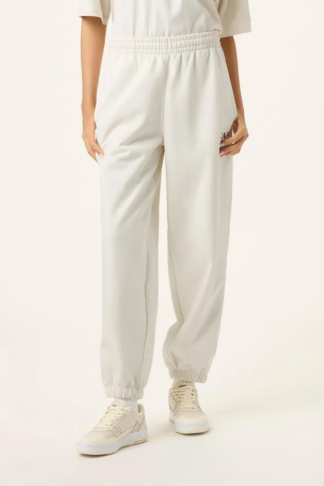 Pants and Shorts Women Fila CASA FILA Country Club Jogger 920 Gardenia Pants and Shorts Women Fila CASA FILA Country Club Jogger 920 Gardenia