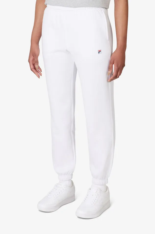 Pants and Shorts Women Fila Classic Jogger 100 White