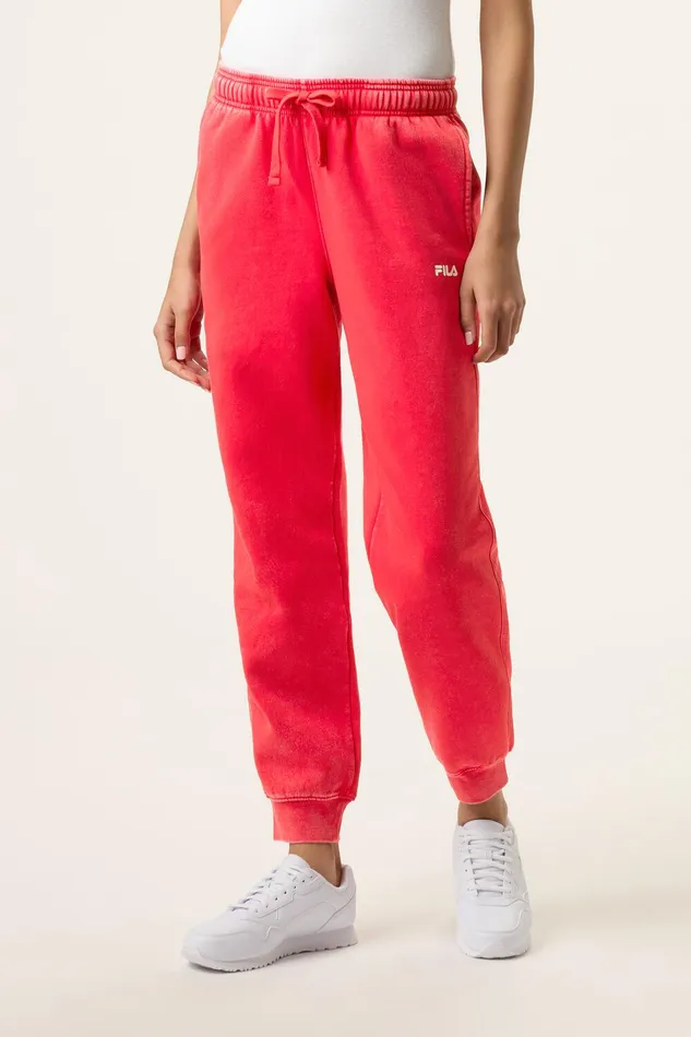 Pants and Shorts Women Fila Sportstyle Linear Logo Jogger 611 Fila Redwhite Pants and Shorts Women Fila Sportstyle Linear Logo Jogger 611 Fila Redwhite
