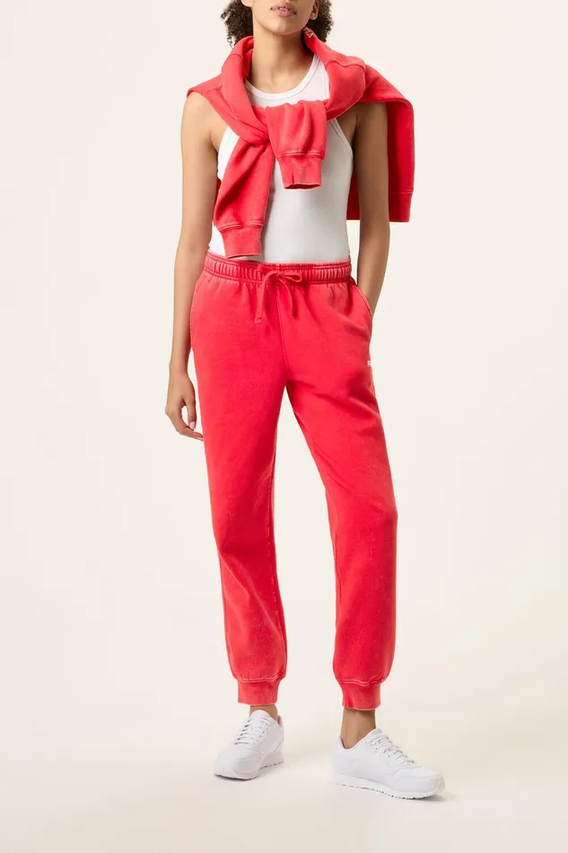 Pants and Shorts Women Fila Sportstyle Linear Logo Jogger 611 Fila Redwhite Pants and Shorts Women Fila Sportstyle Linear Logo Jogger 611 Fila Redwhite