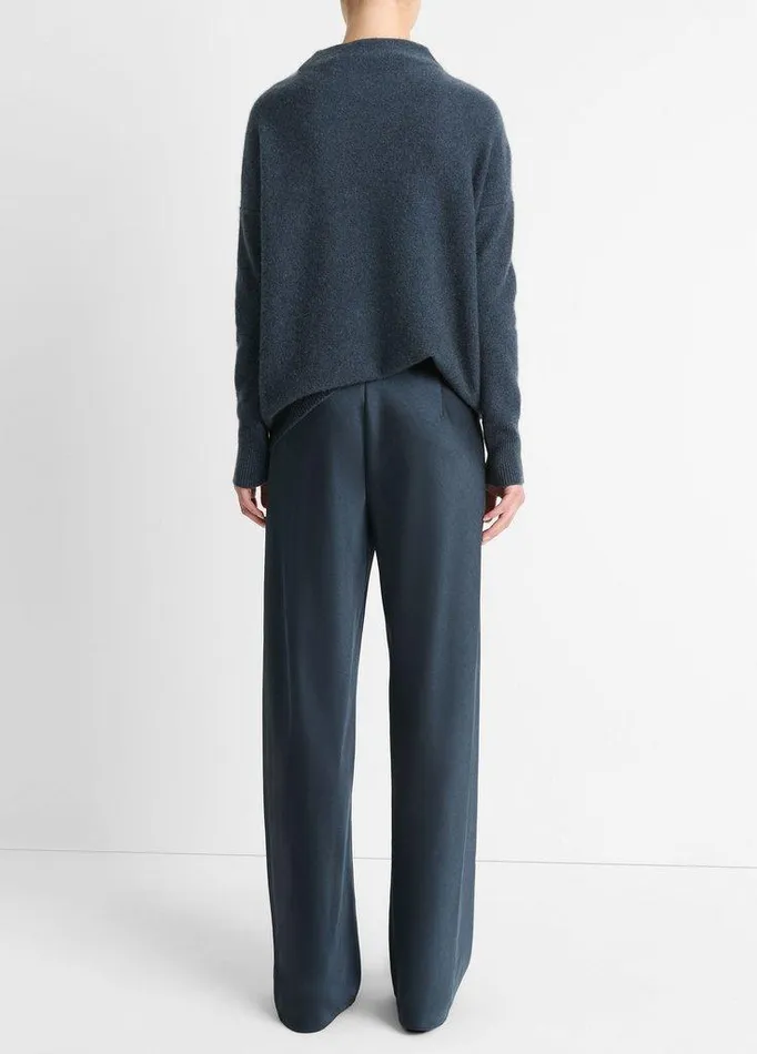 Pants and Shorts Women Vince Fluid Satin Bias Pant Dark Tide Pants and Shorts Women Vince Fluid Satin Bias Pant Dark Tide