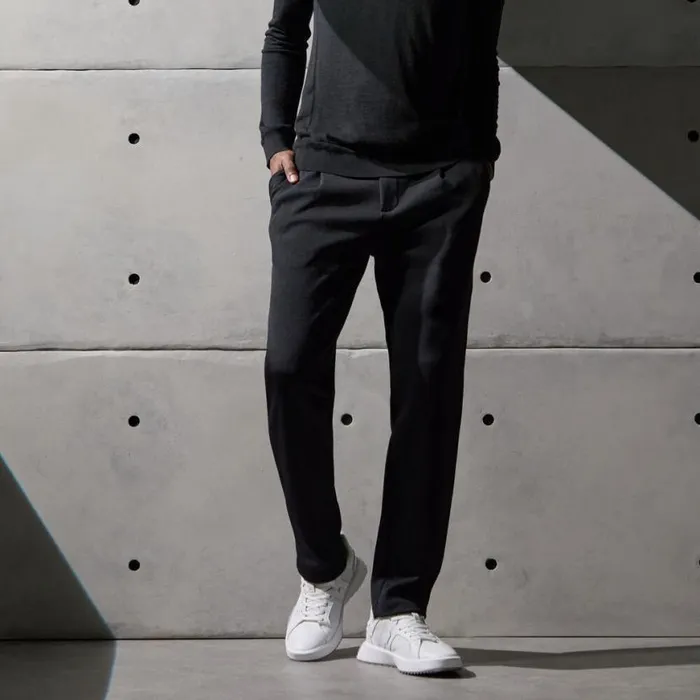 Pants Men GFORE DOUBLE KNIT BLVD PANT Onyx