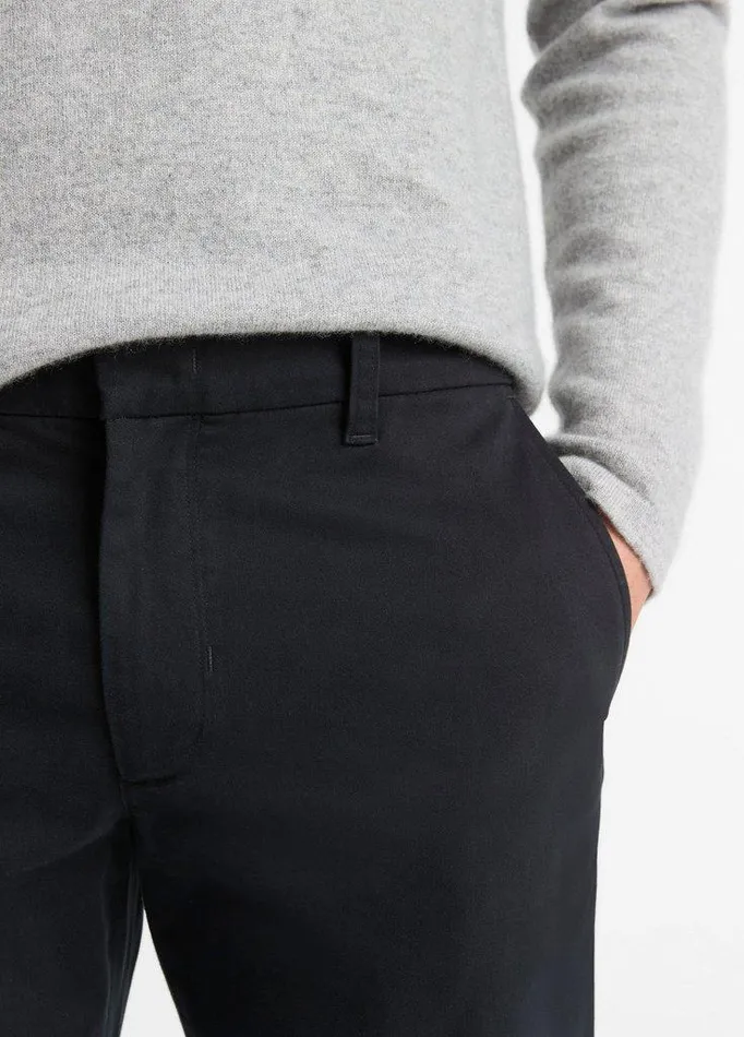 Pants Men Vince Dylan Slim Chino Pant Black Pants Men Vince Dylan Slim Chino Pant Black