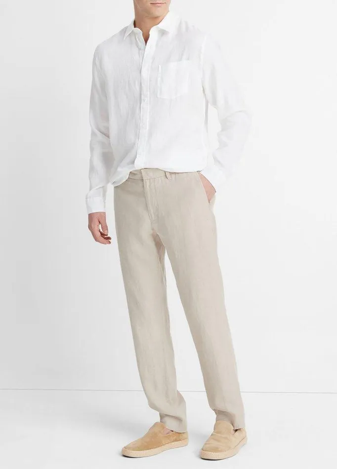 Pants Men Vince Relaxed Hemp Griffith Pant Pumice Rock Pants Men Vince Relaxed Hemp Griffith Pant Pumice Rock