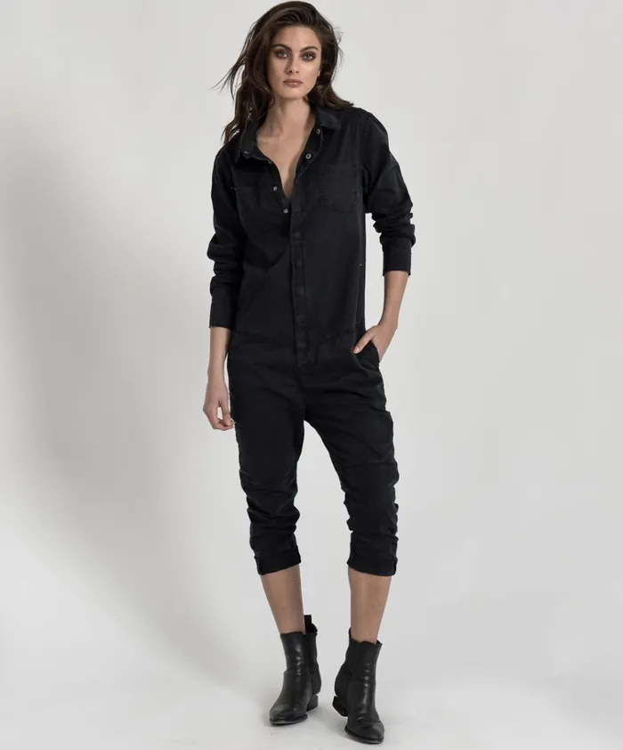 PARADISE UTILITY JUMPSUIT Women One Teaspoon Denim Jumpsuits