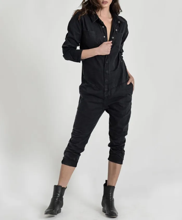 PARADISE UTILITY JUMPSUIT Women One Teaspoon Denim Jumpsuits PARADISE UTILITY JUMPSUIT Women One Teaspoon Denim Jumpsuits