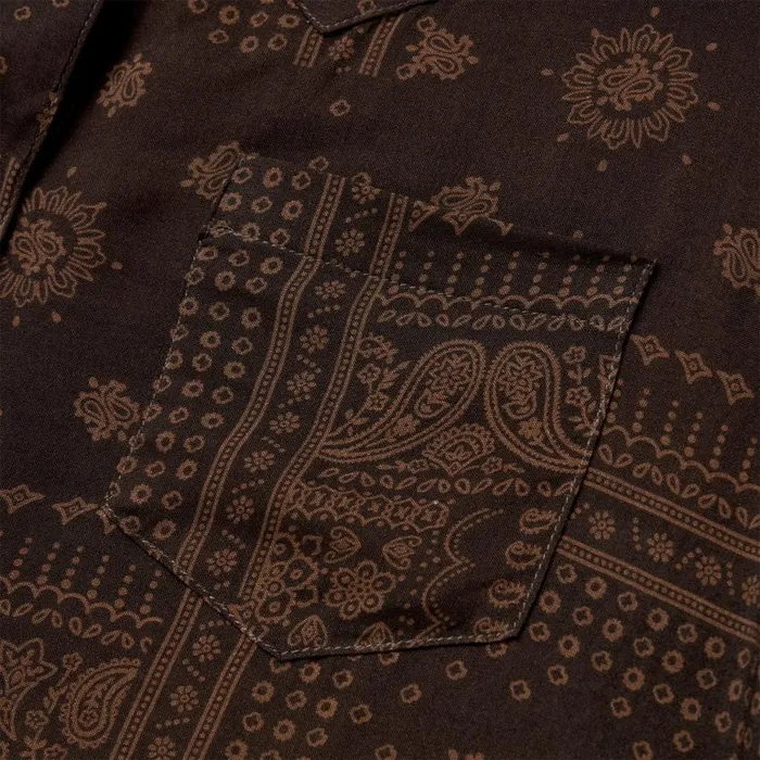 Patchwork Bandana Print Shirt Patchwork Bandana Print Shirt Women Stetson Western Shirts