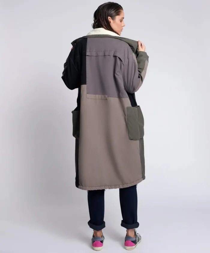 PATCHWORK UTILITY DEFENDER COAT Women One Teaspoon Jackets PATCHWORK UTILITY DEFENDER COAT Women One Teaspoon Jackets