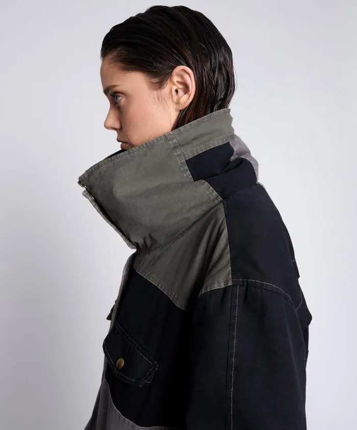 PATCHWORK UTILITY DEFENDER COAT Women One Teaspoon Jackets PATCHWORK UTILITY DEFENDER COAT Women One Teaspoon Jackets