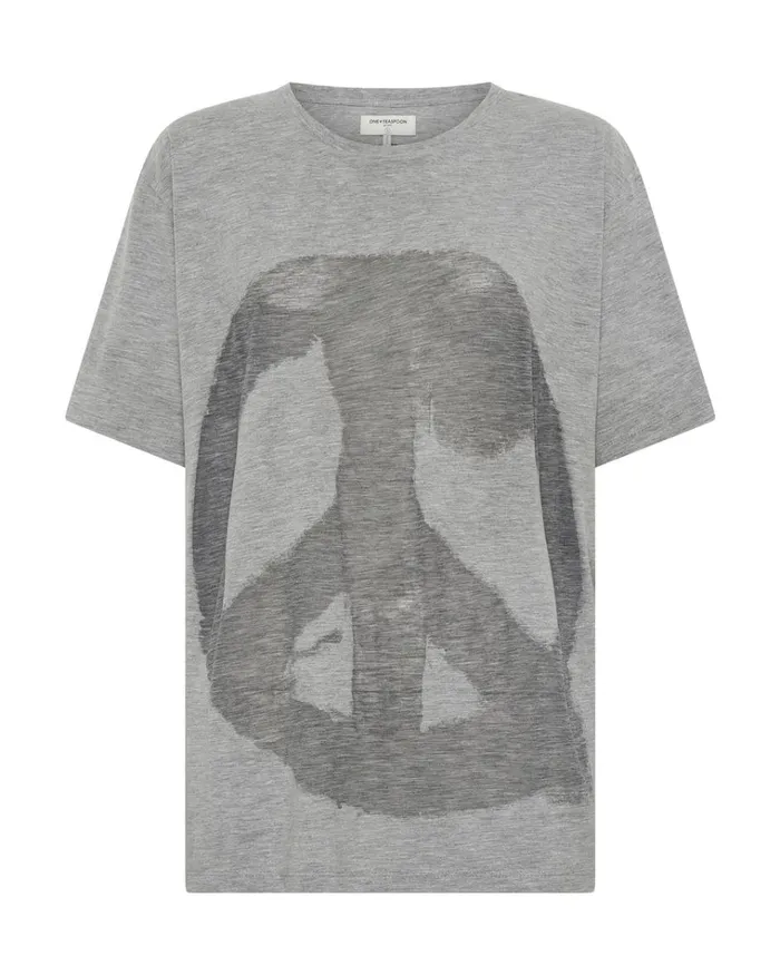 PEACE BURNOUT BASKETBALL TEE Women One Teaspoon Tees and Tanks PEACE BURNOUT BASKETBALL TEE Women One Teaspoon Tees and Tanks