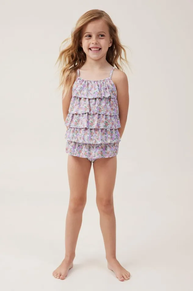 Pepper One Piece Vanillablaire Ditsy Clay Pigeon Girls Cotton On Swimwear Pepper One Piece Vanillablaire Ditsy Clay Pigeon Girls Cotton On Swimwear