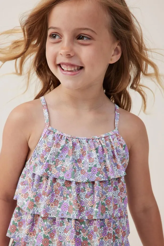 Pepper One Piece Vanillablaire Ditsy Clay Pigeon Girls Cotton On Swimwear Pepper One Piece Vanillablaire Ditsy Clay Pigeon Girls Cotton On Swimwear