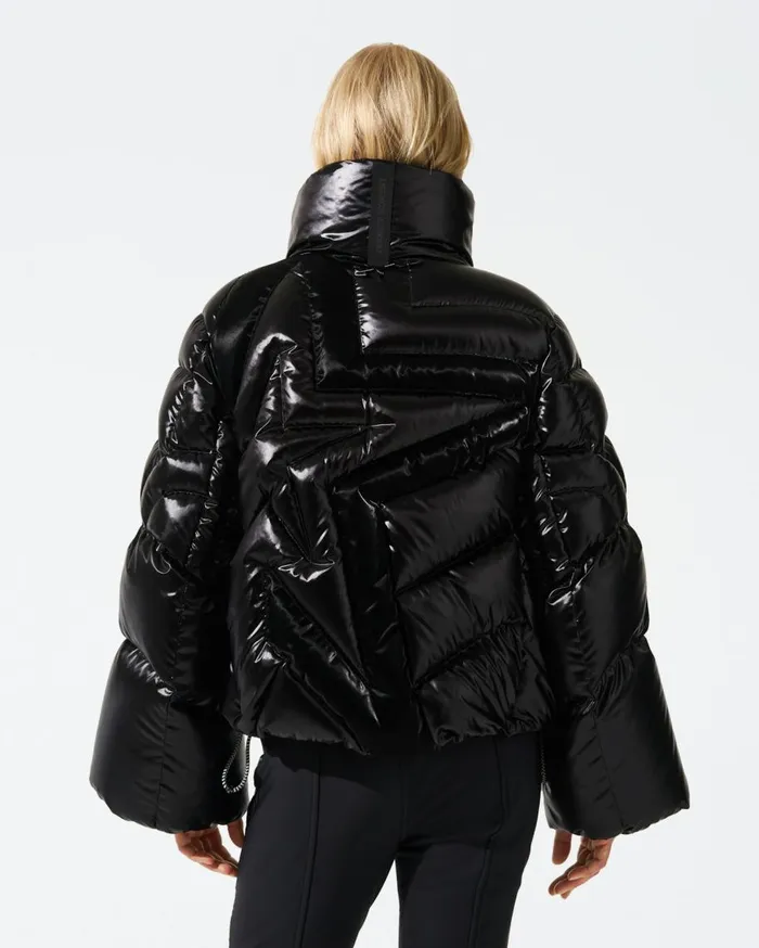 Perfect Moment Jackets Ariel Down Bomber Jacket Black Liquid 8211 Women