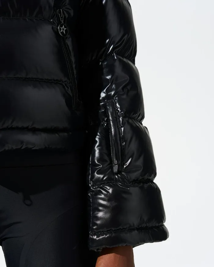 Perfect Moment Jackets Polar Flare Down Jacket Black Cire 8211 Women
