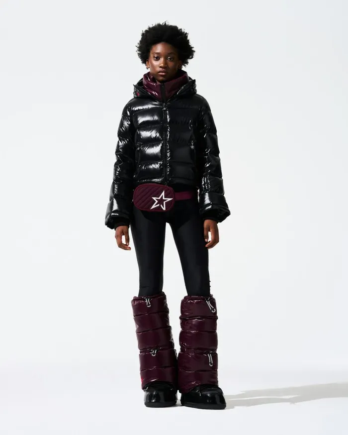 Perfect Moment Jackets Polar Flare Down Jacket Black Cire 8211 Women